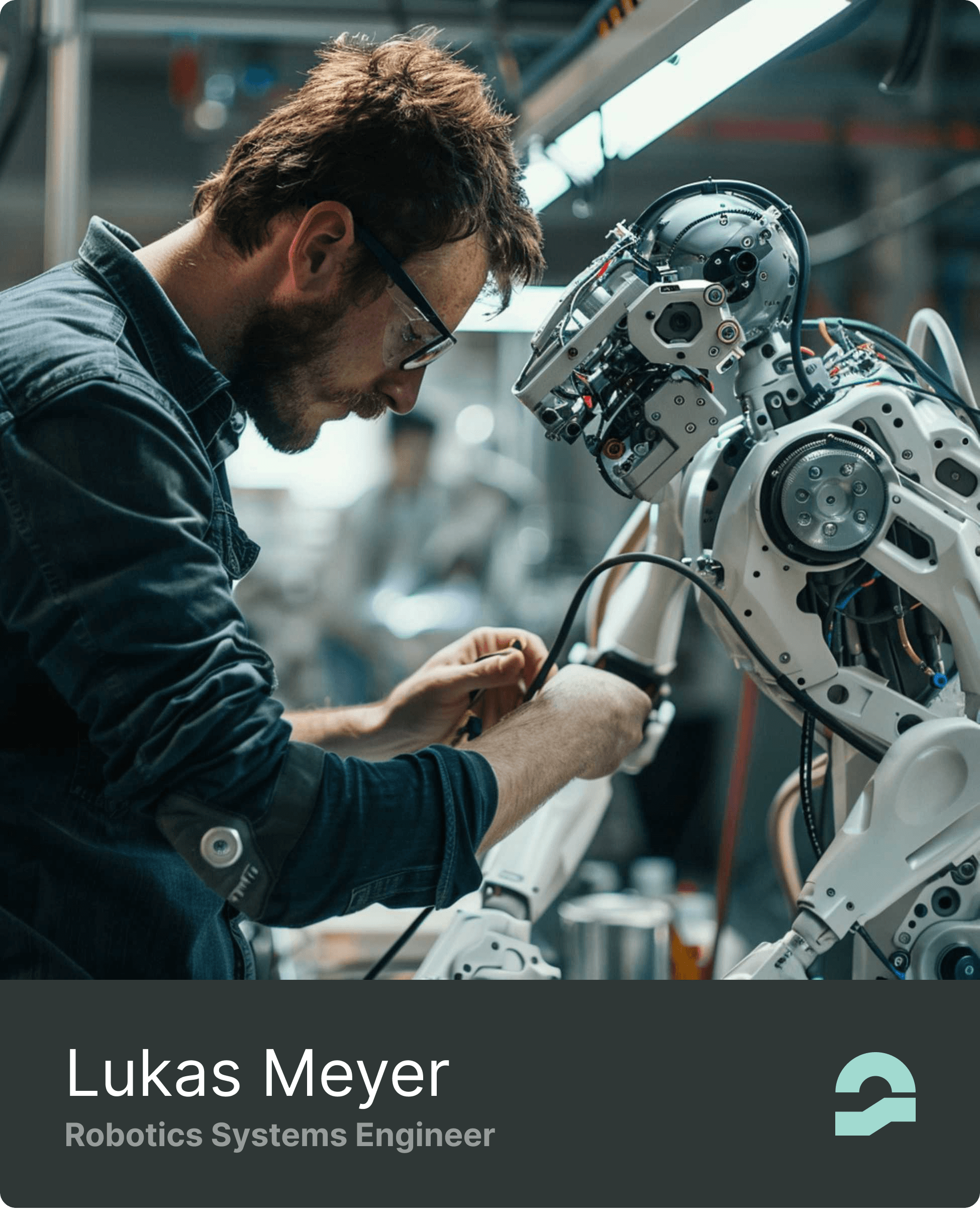 A man wearing glasses, looking thoughtfully to the side, with speech bubbles illustrated nearby.