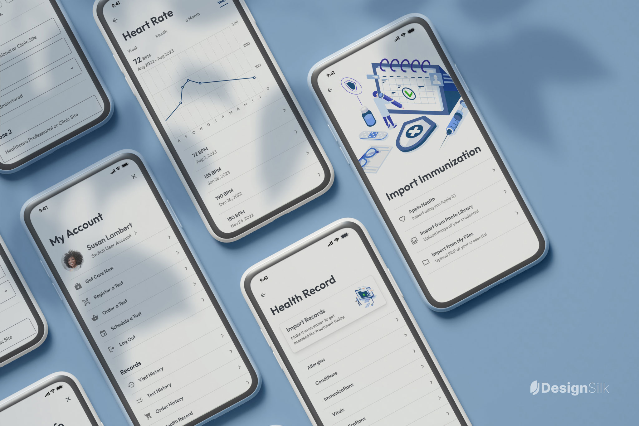 Health Care Mobile App Design