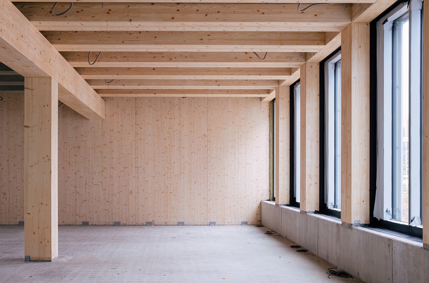 La Structure en Bois Massif : Élément Clé d'ANDAS.