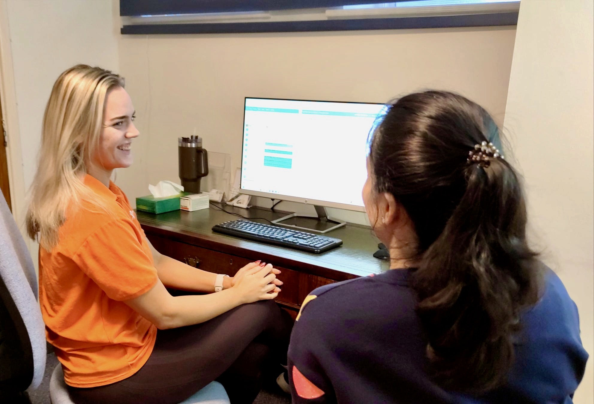 Close up of cupping treatment ready for treatment.