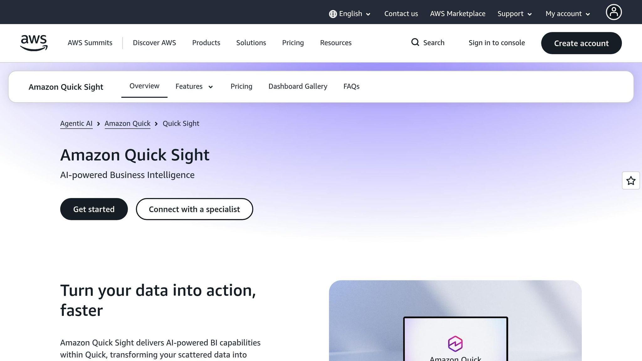 Amazon QuickSight