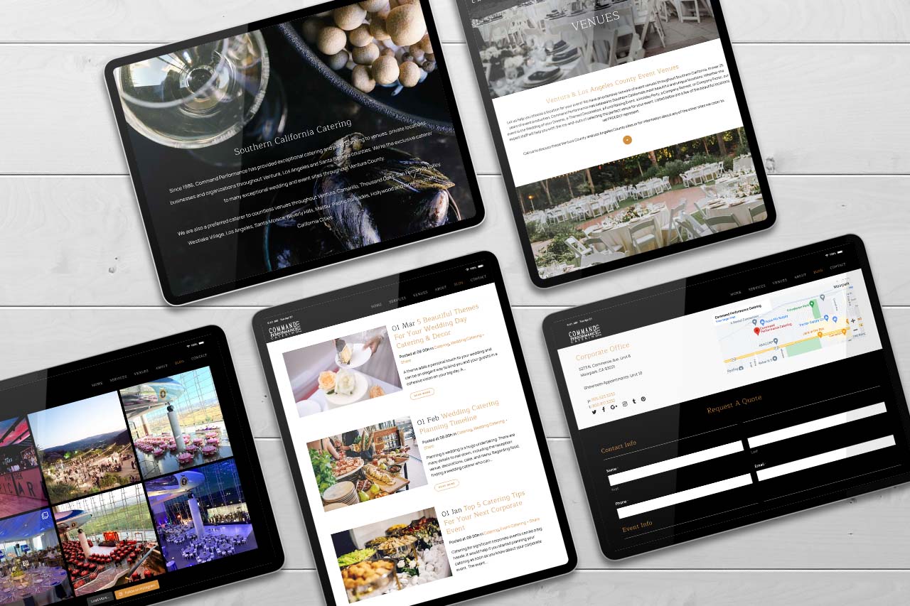CP Catering Website