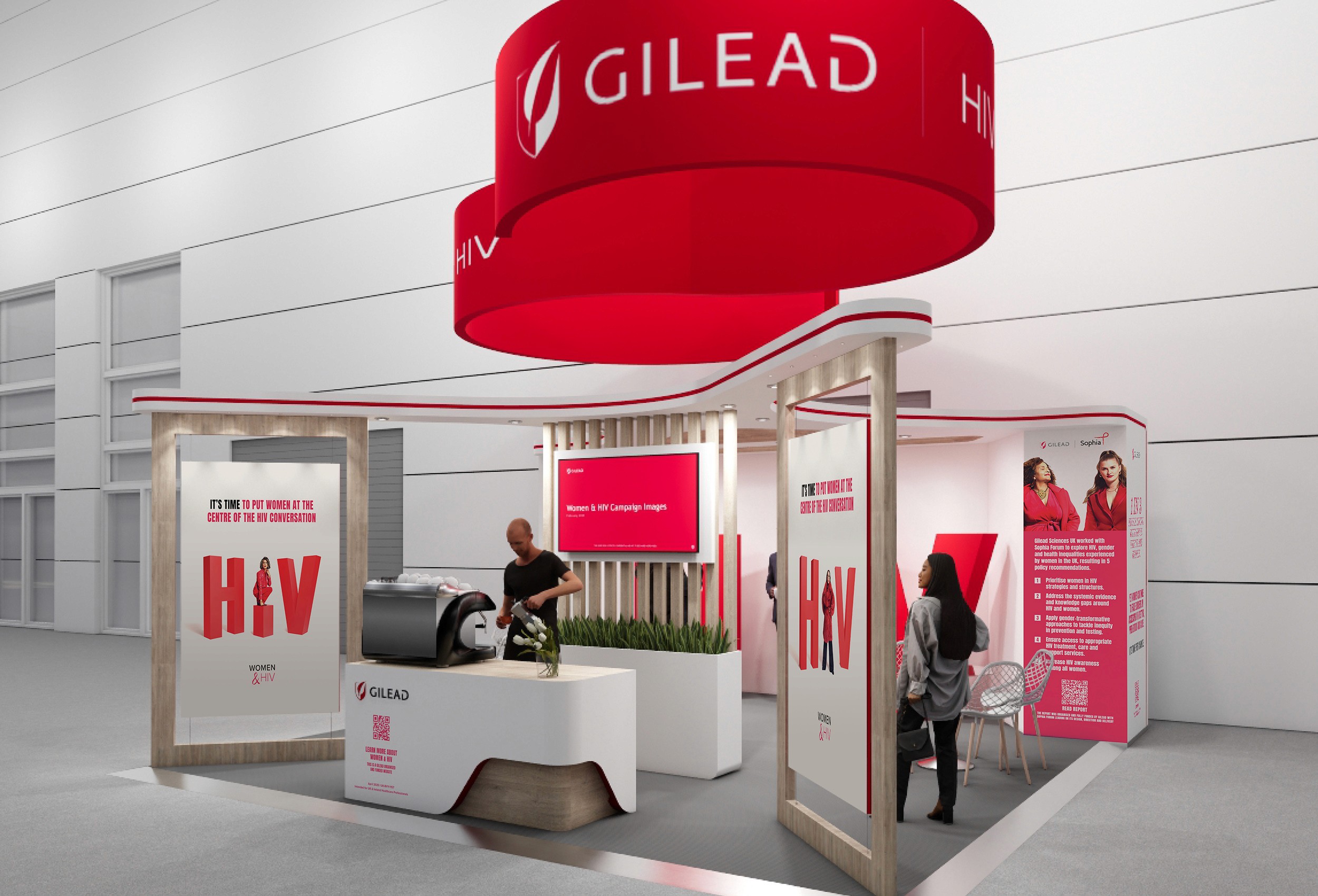 Exhibition braphics and pop-up displays