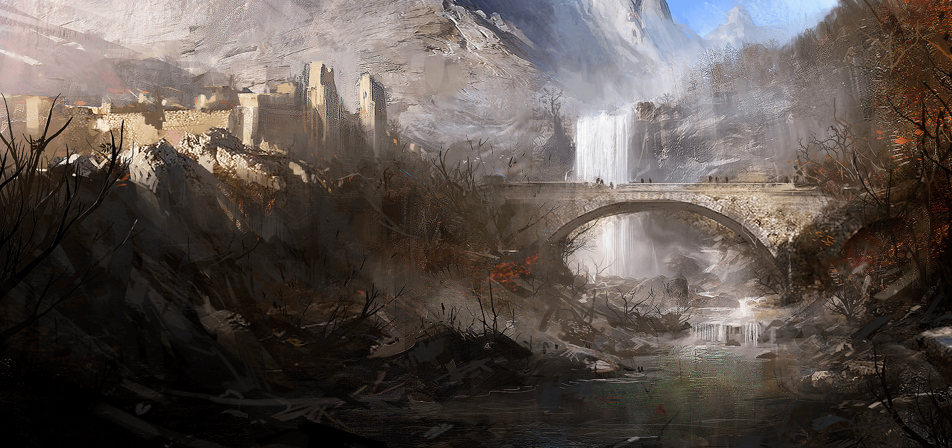 The Hobbit visual development – detailed Middle-earth scene design