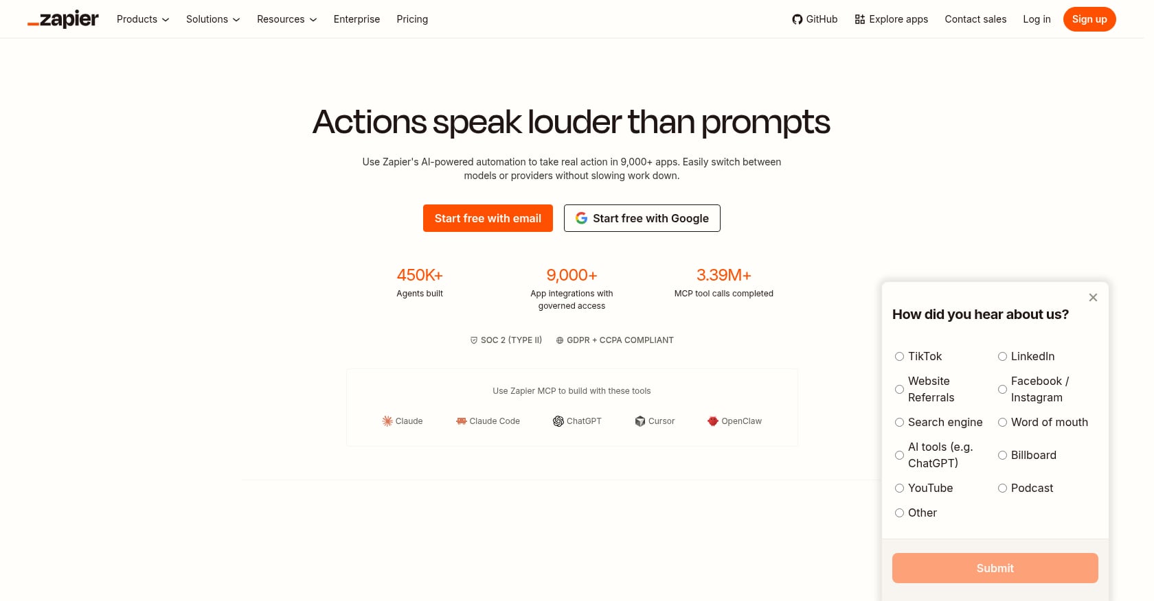 Zapier Screenshot