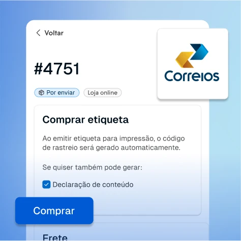 Reduza custos com correios