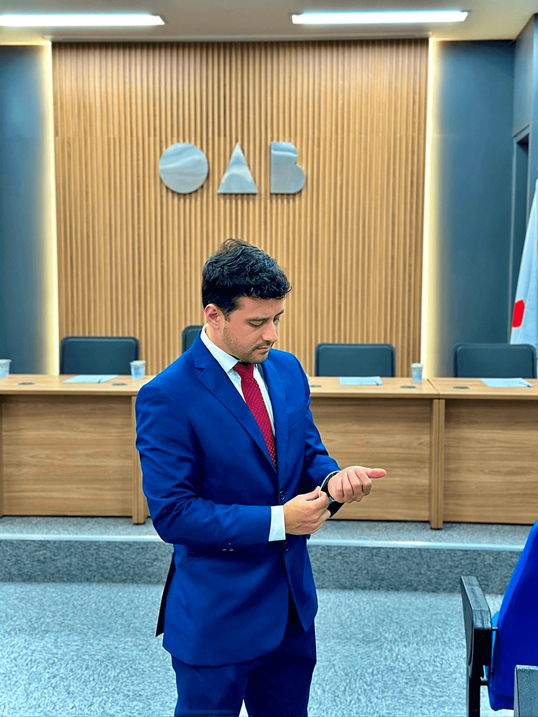 Coach explaining stuff to an athlete