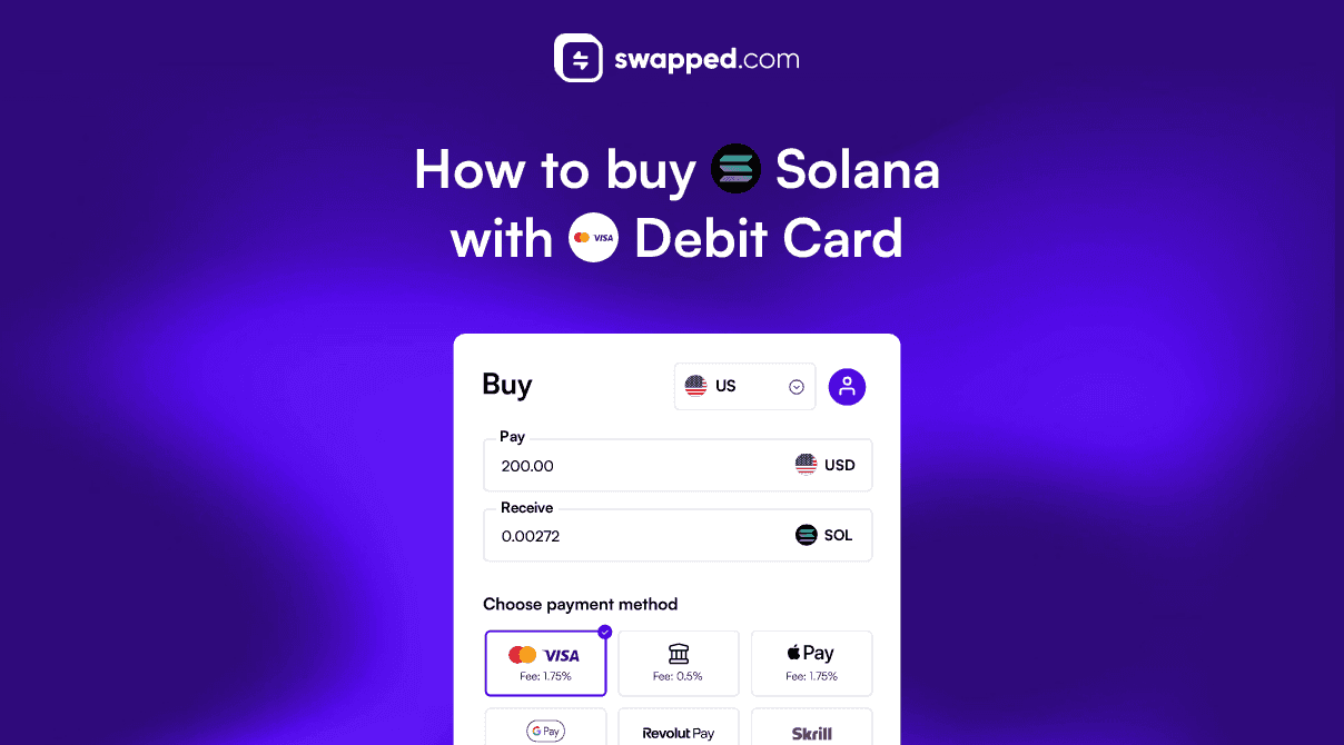 How to buy Solana (SOL) with Debit Card