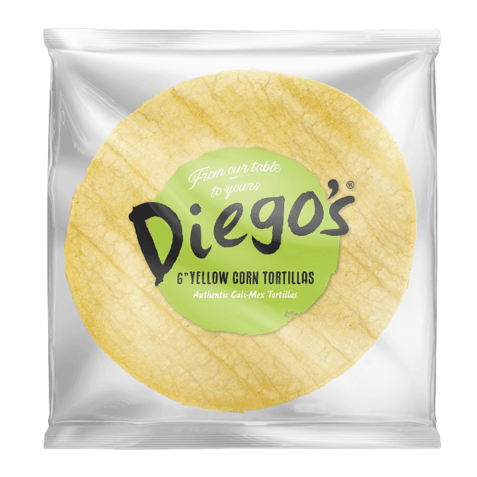 Diego's 6" Yellow Corn Tortilla