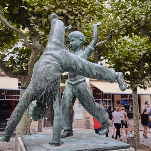 Düsseldorf: Guidad promenadtur i gamla stan med Sjöfartsmuseet i Düsseldorf