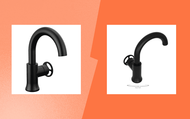 3d and 2d image of a water tab