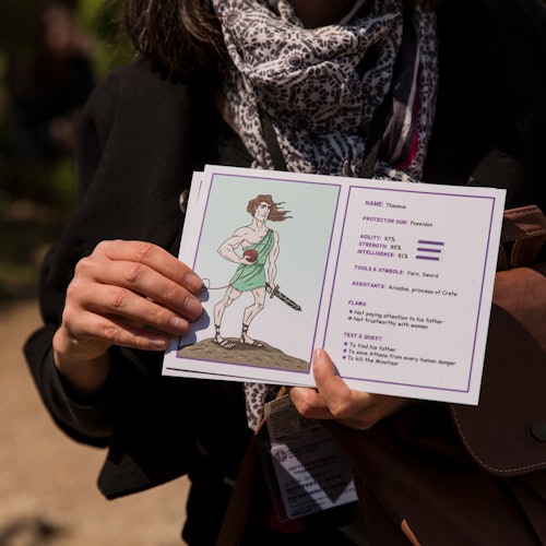 Κάρτα παιχνιδιού Θησέας