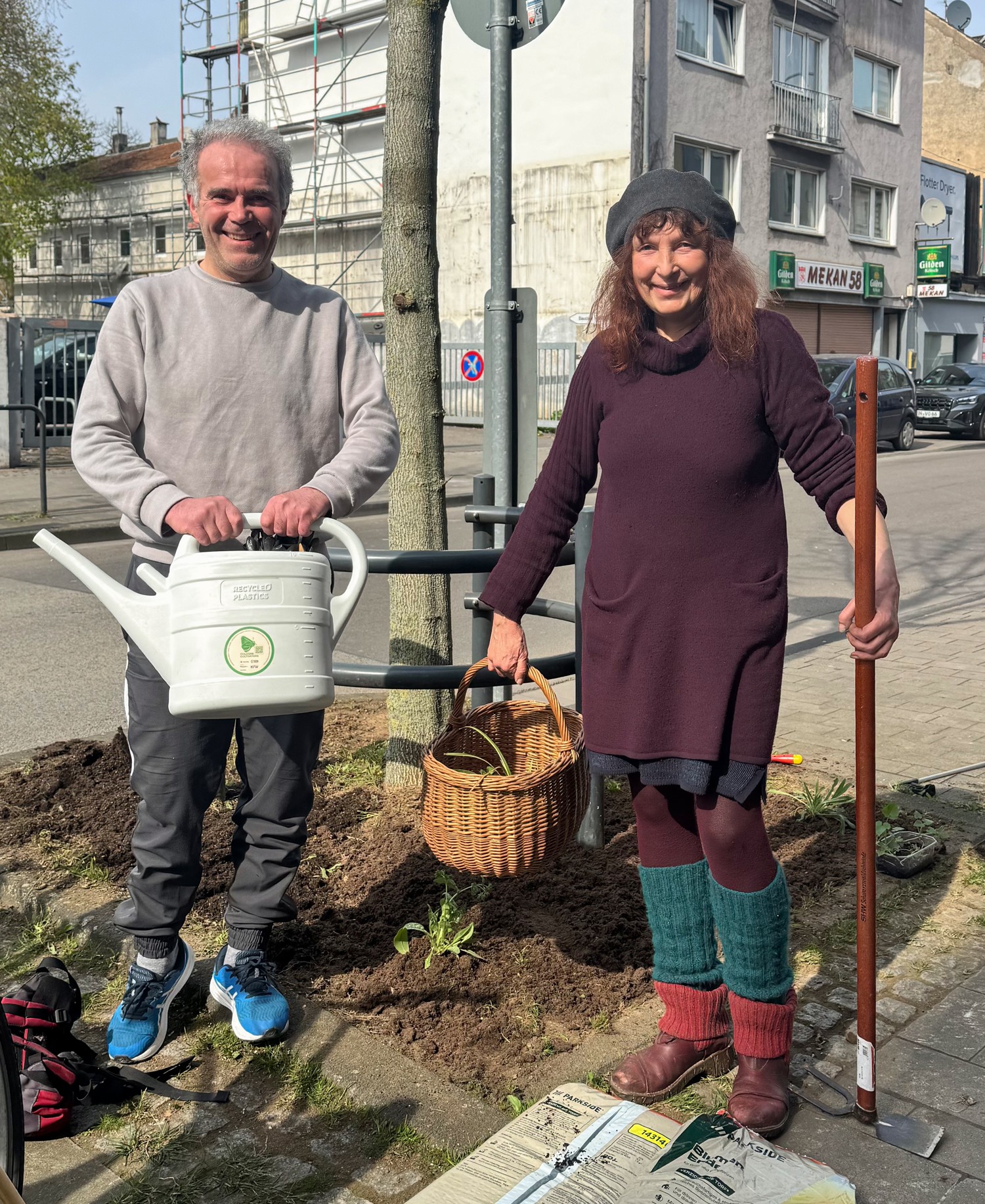 Beetpate Öz Bostan in der Berliner Straße