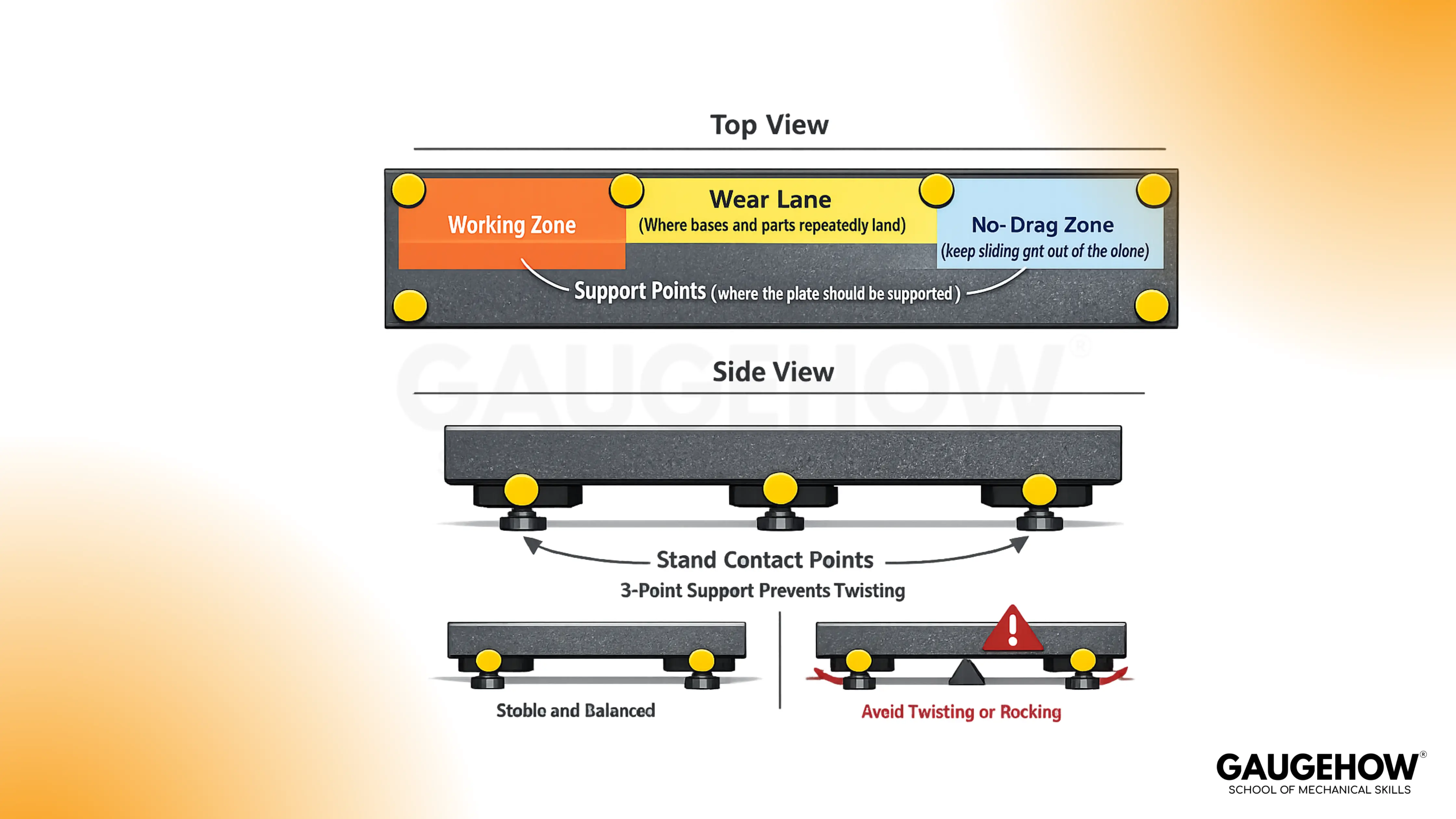 Surface Plate Diagram
