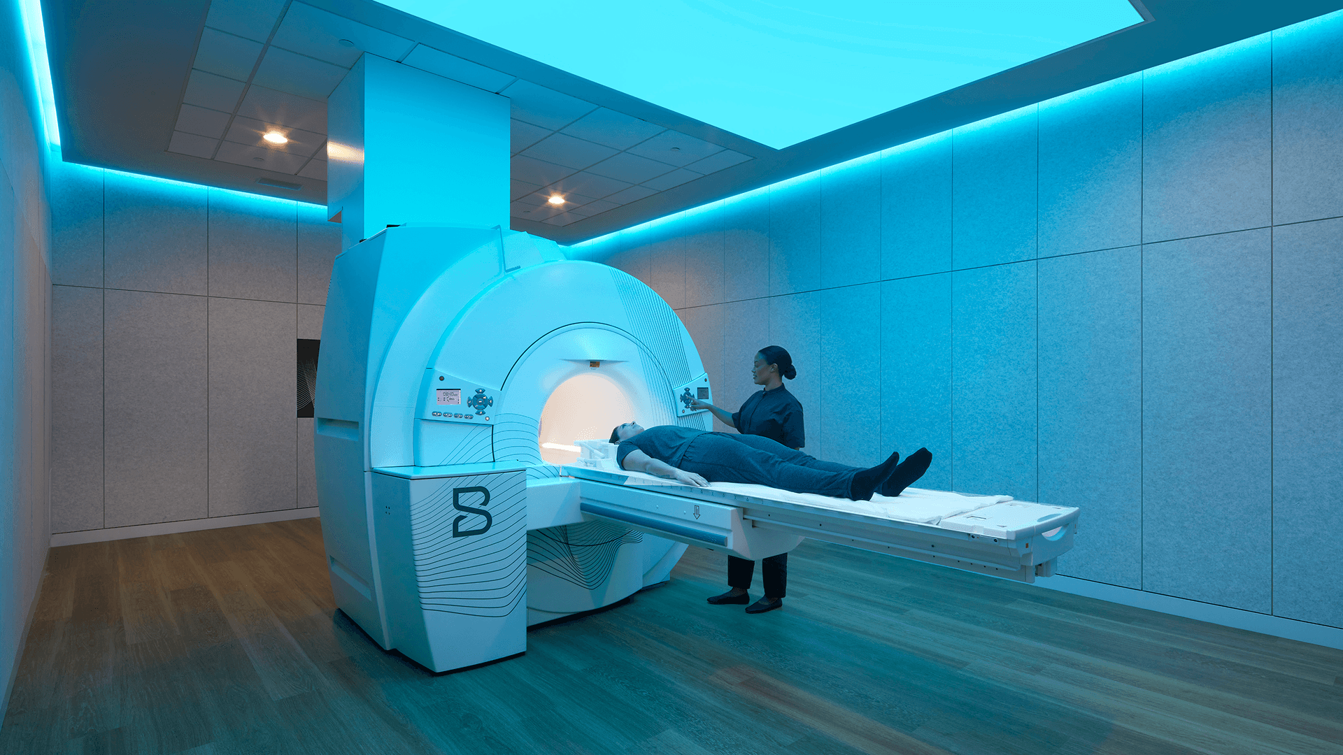 Advanced MRI scanner at Biograph longevity medical clinic for comprehensive health screening.