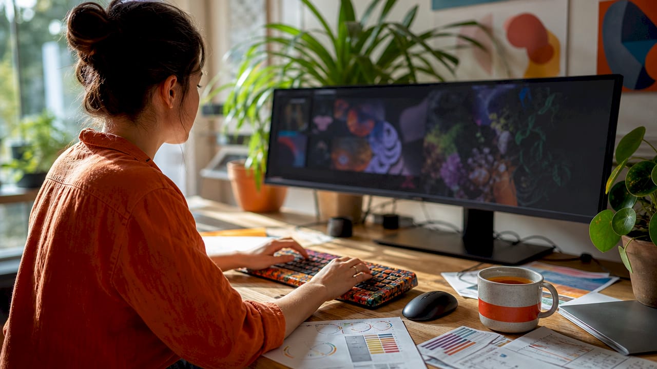 Developer programming technical editing setup