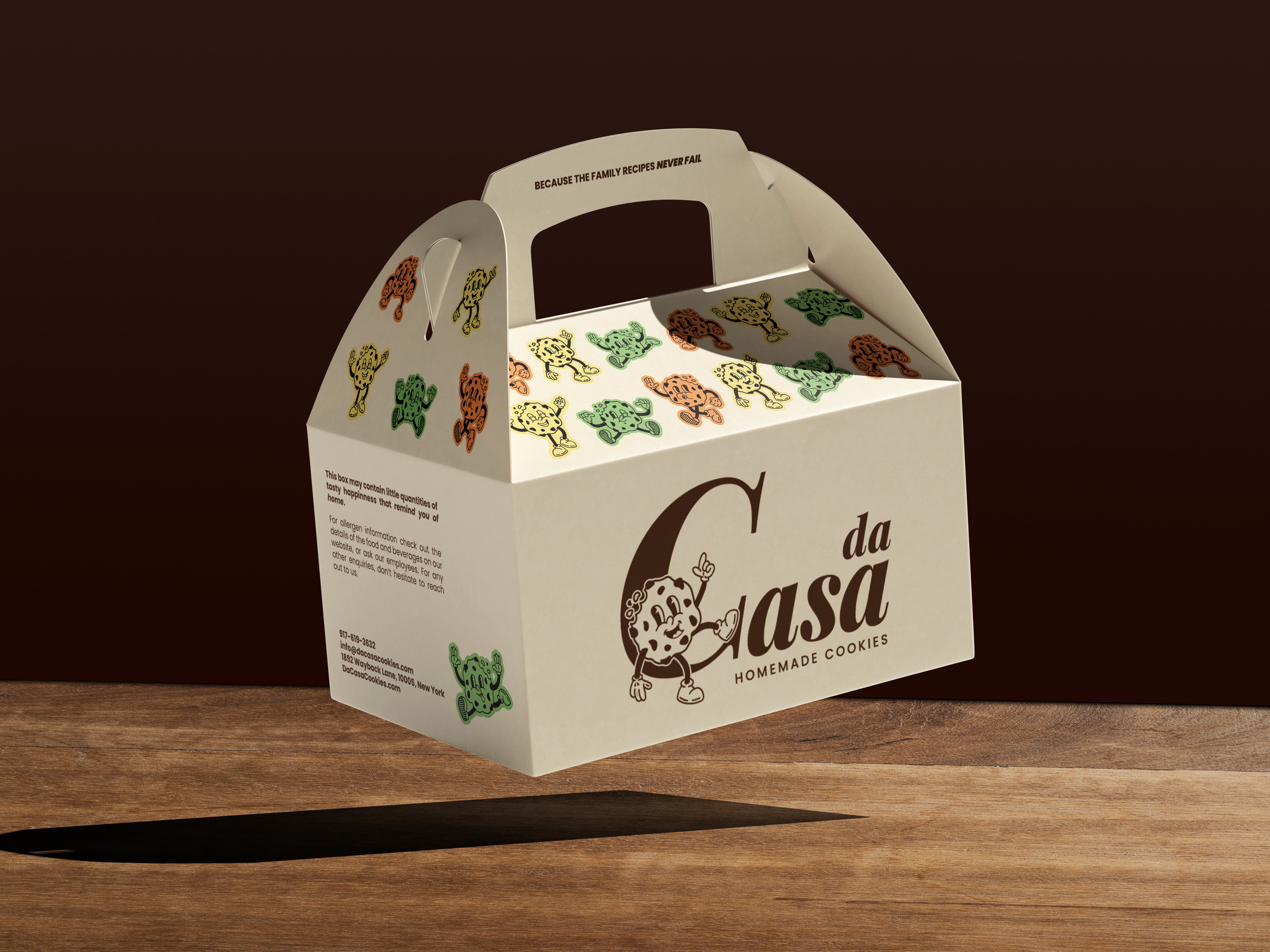 Cookie Company Box Design