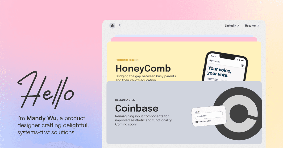 Mandy Wu — Sign System