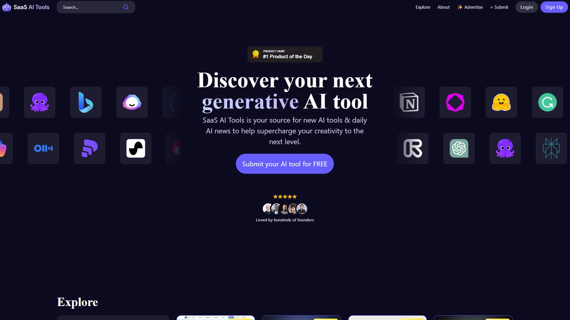 saas ai tools directory
