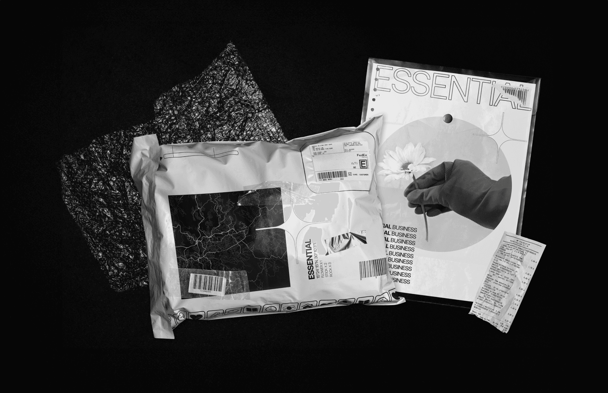 packeging design designed for the brand