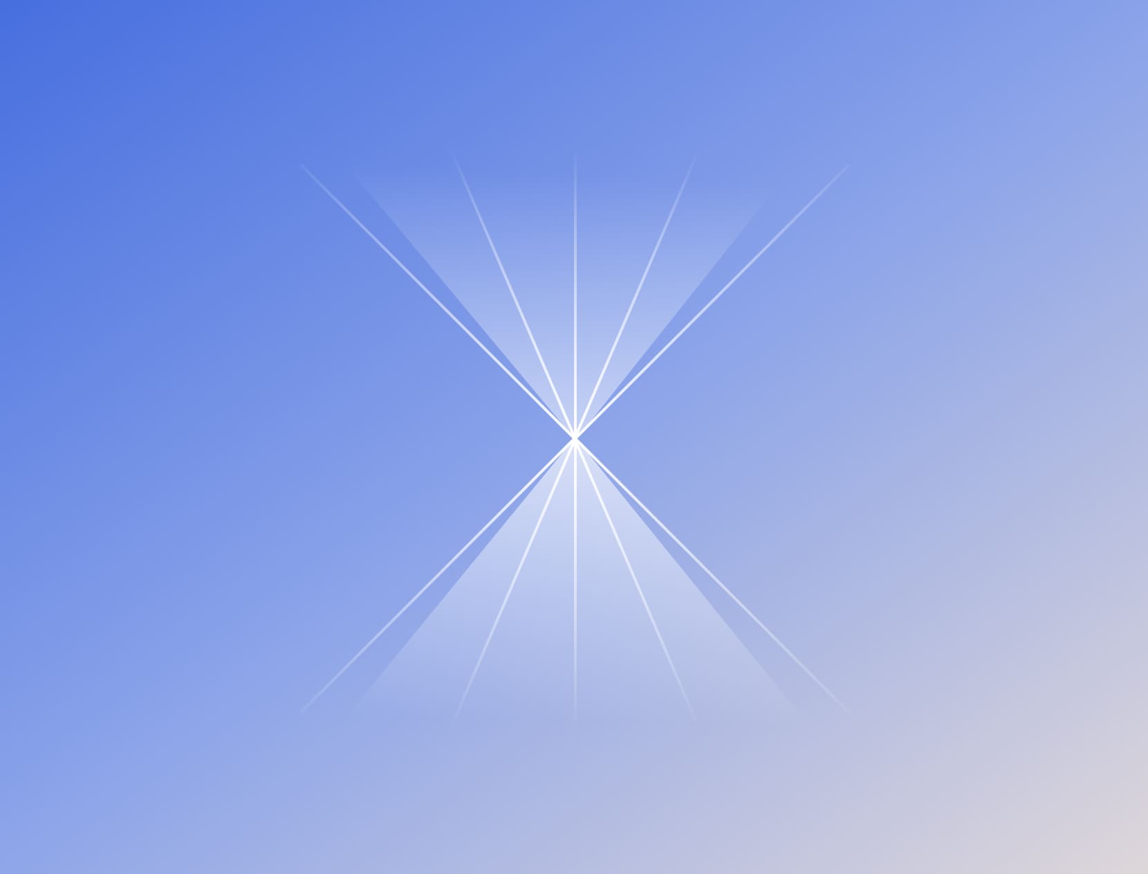 Abstract illustration with geometric cross shape