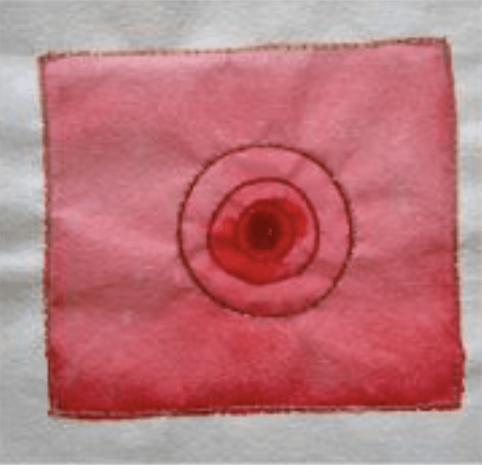 herd of sheep on road painting