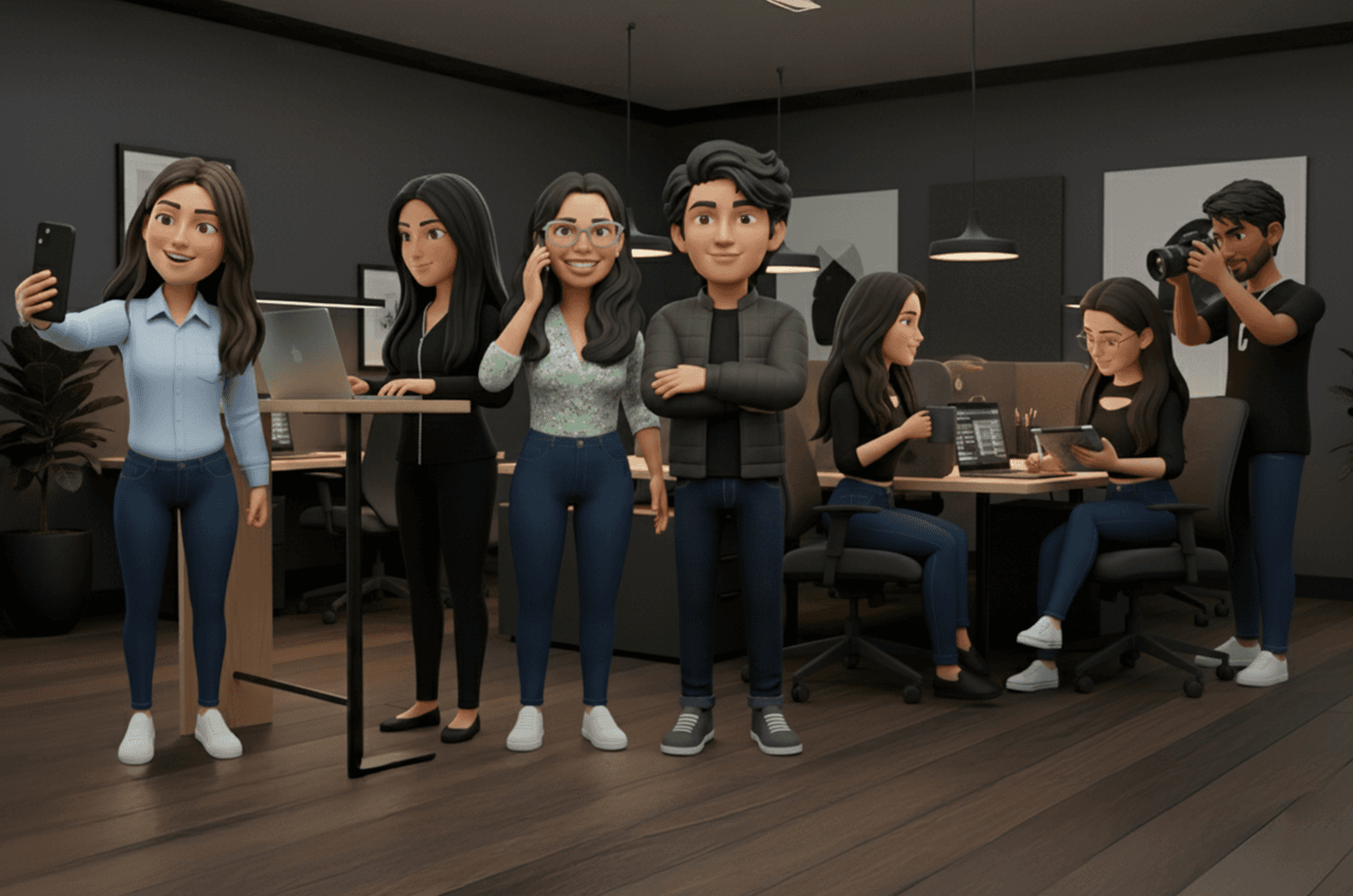 Team of OTP Partners working together