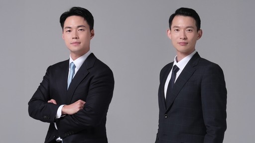 더블유엠디(WMD) 경영진, 이제민 대표(왼쪽)와 곽상빈 부대표(오른쪽)의 프로필 사진