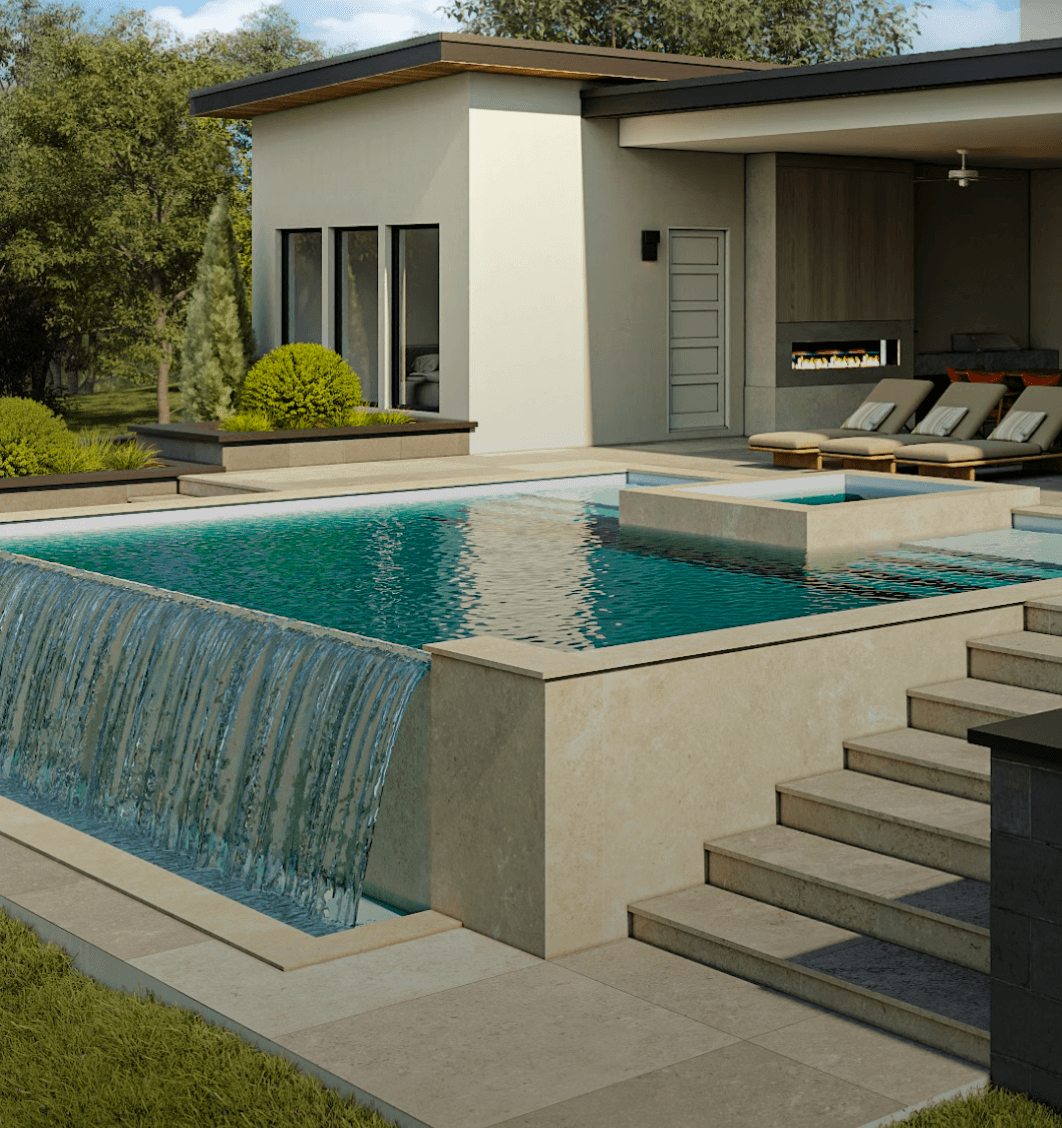 planters with plant near area rug inside room