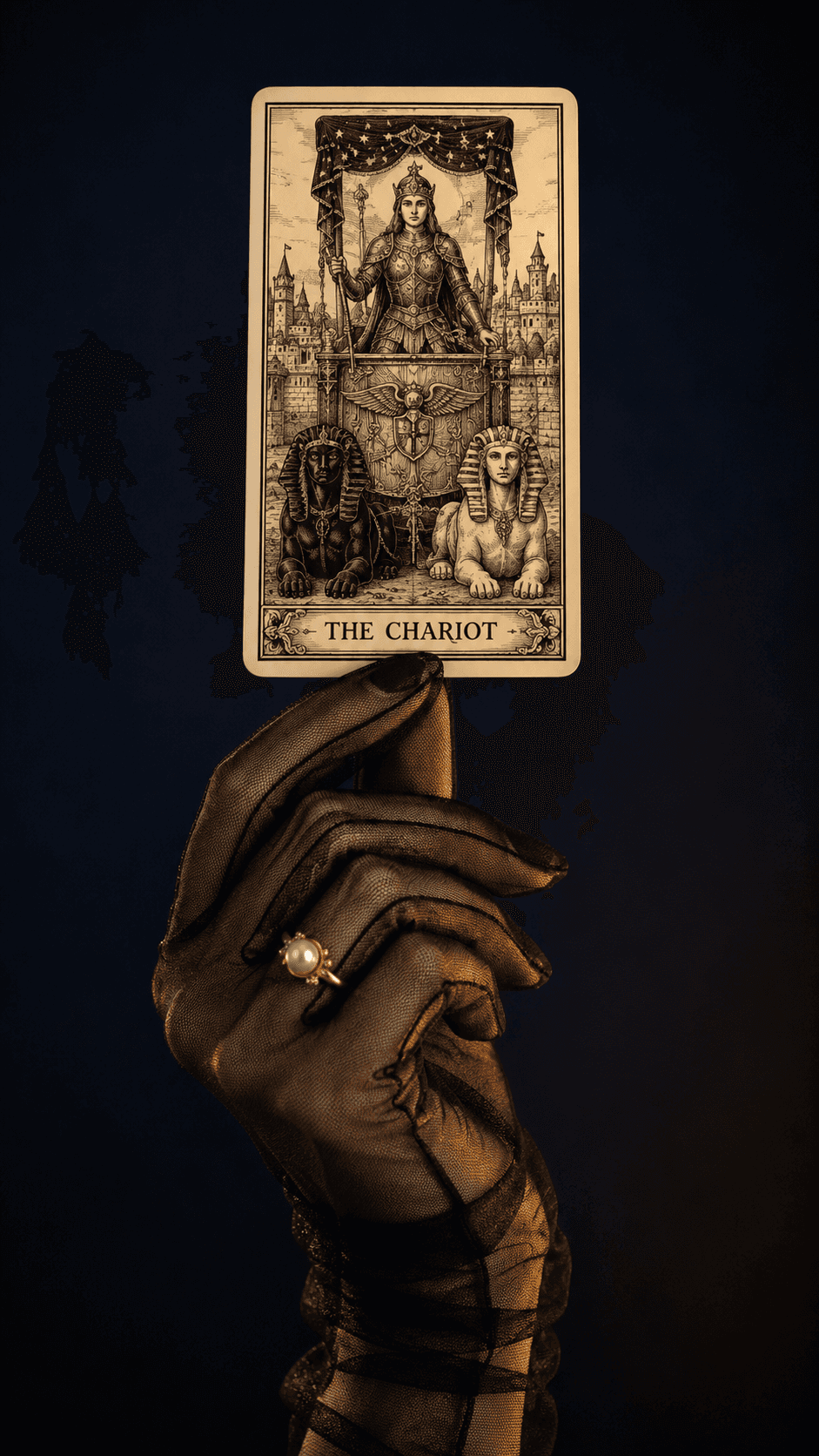 The Chariot tarot card