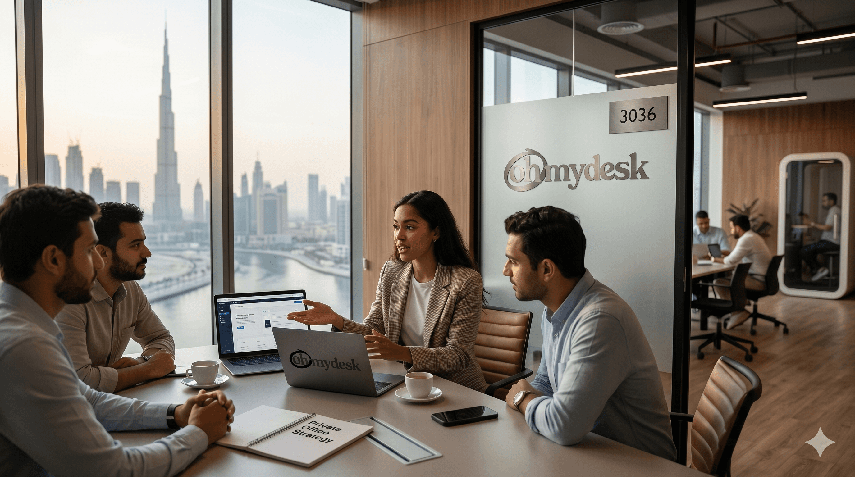 Business Bay vs Downtown Dubai office comparison - Oh My Desk locations 2026