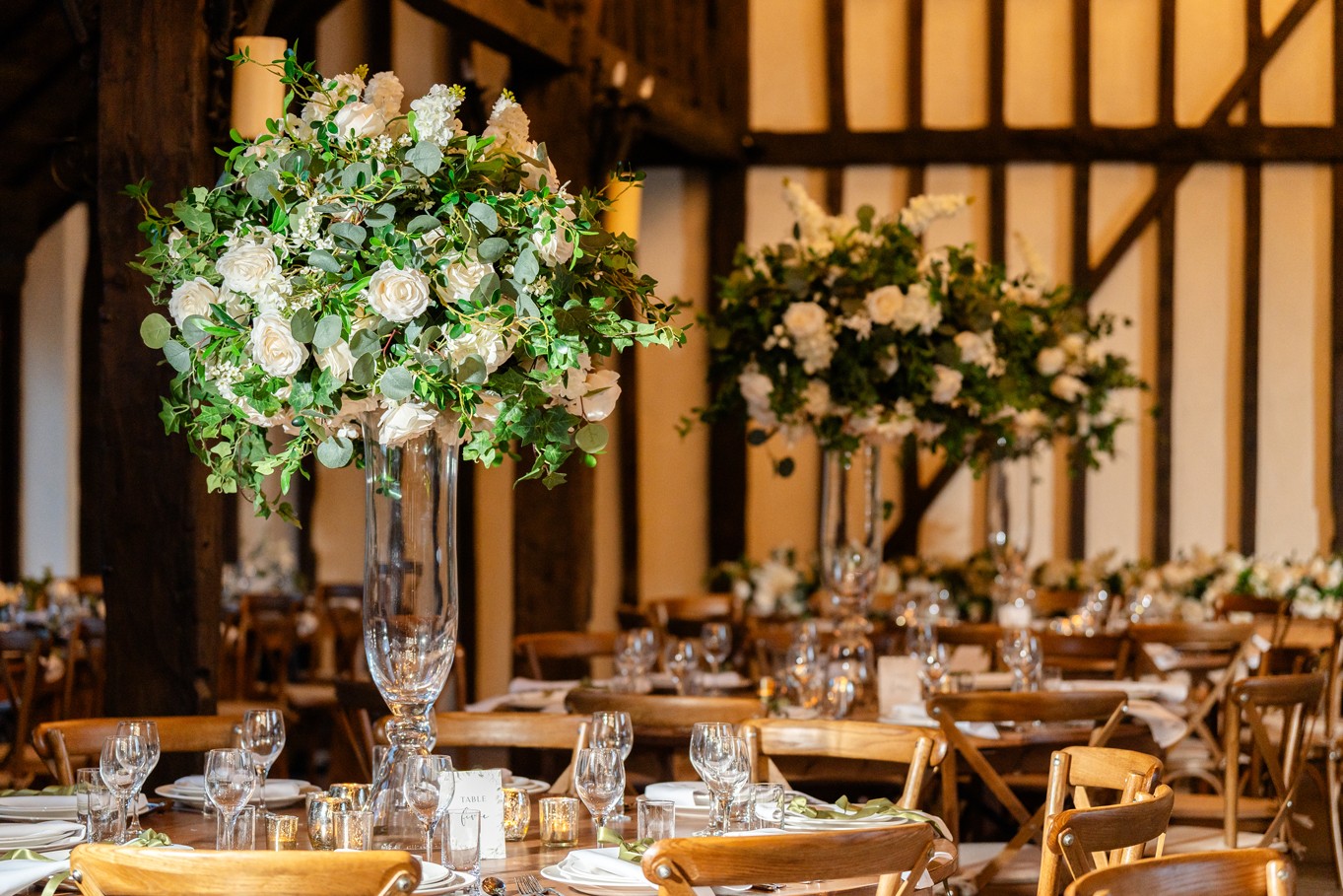 Centre table with flowers