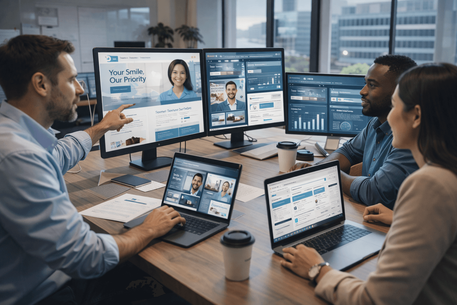 dental website design