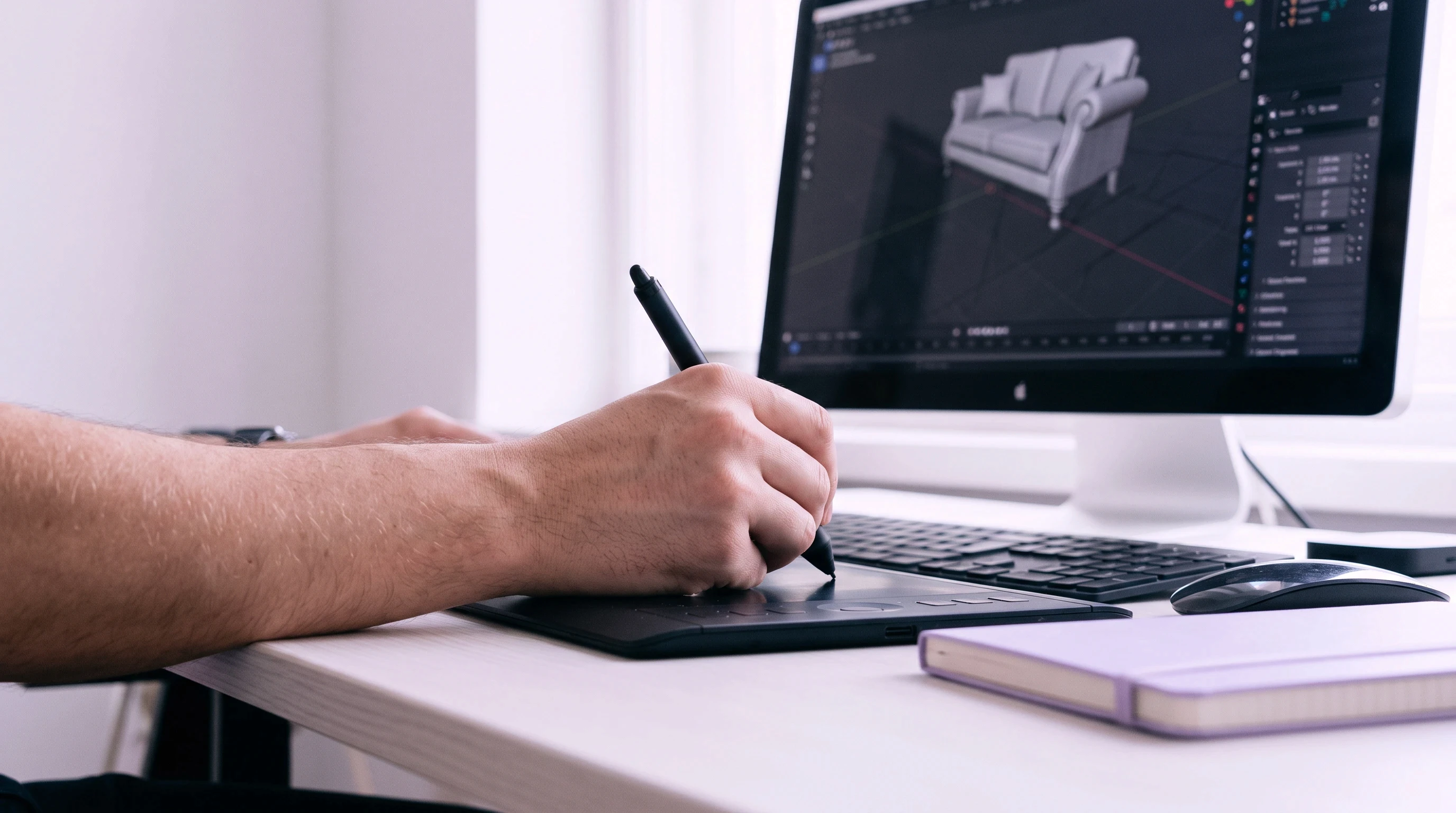 Chair product visualization