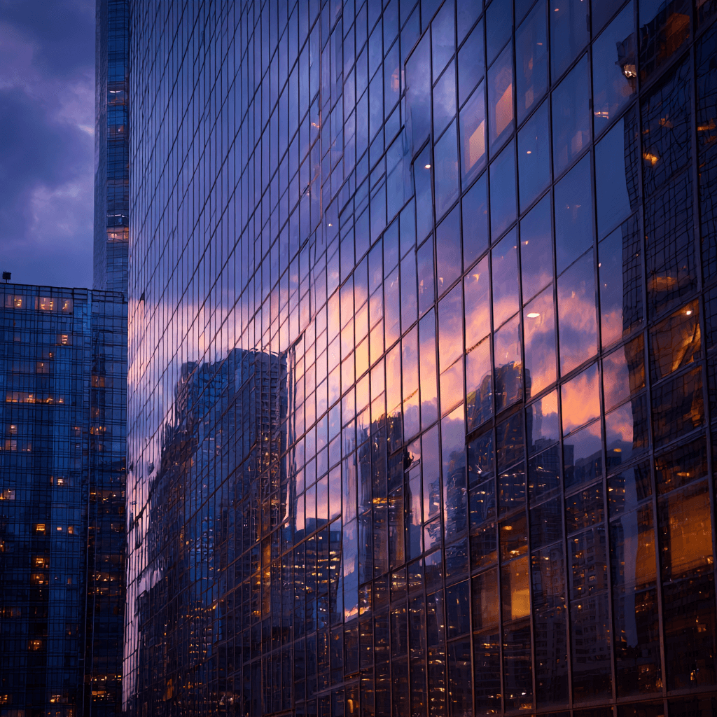 chicago glass Apple Watch collection header image featuring modern.