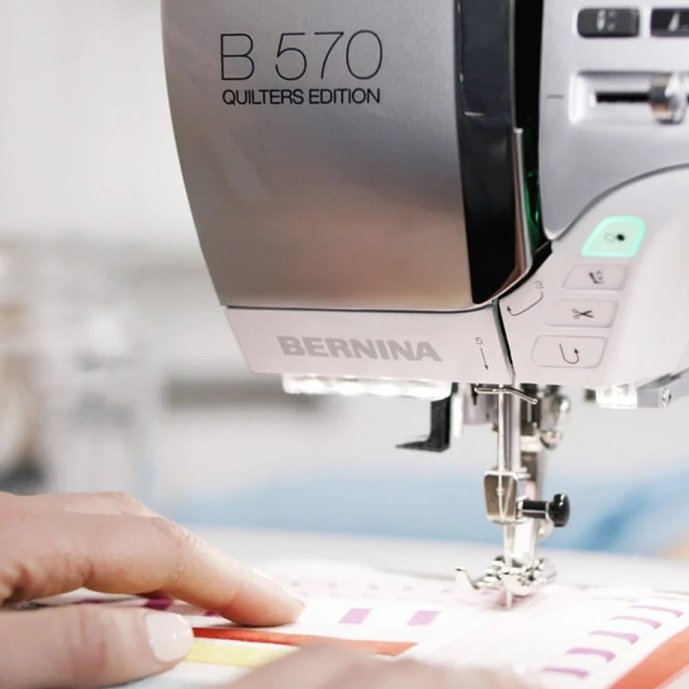 utilisation de Bernina 570 QE