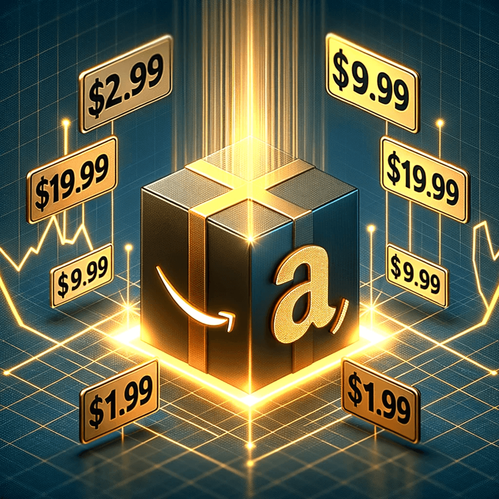 Amazon parcel with profit statistics