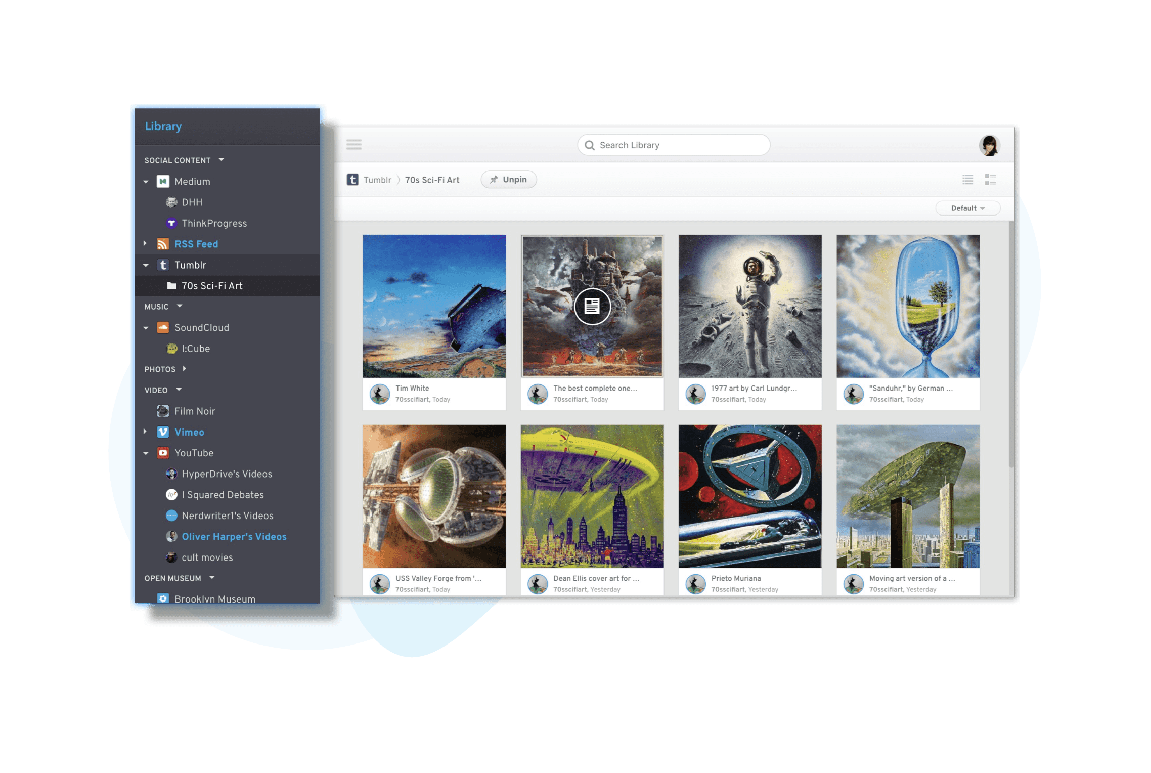 View of the shooga project view