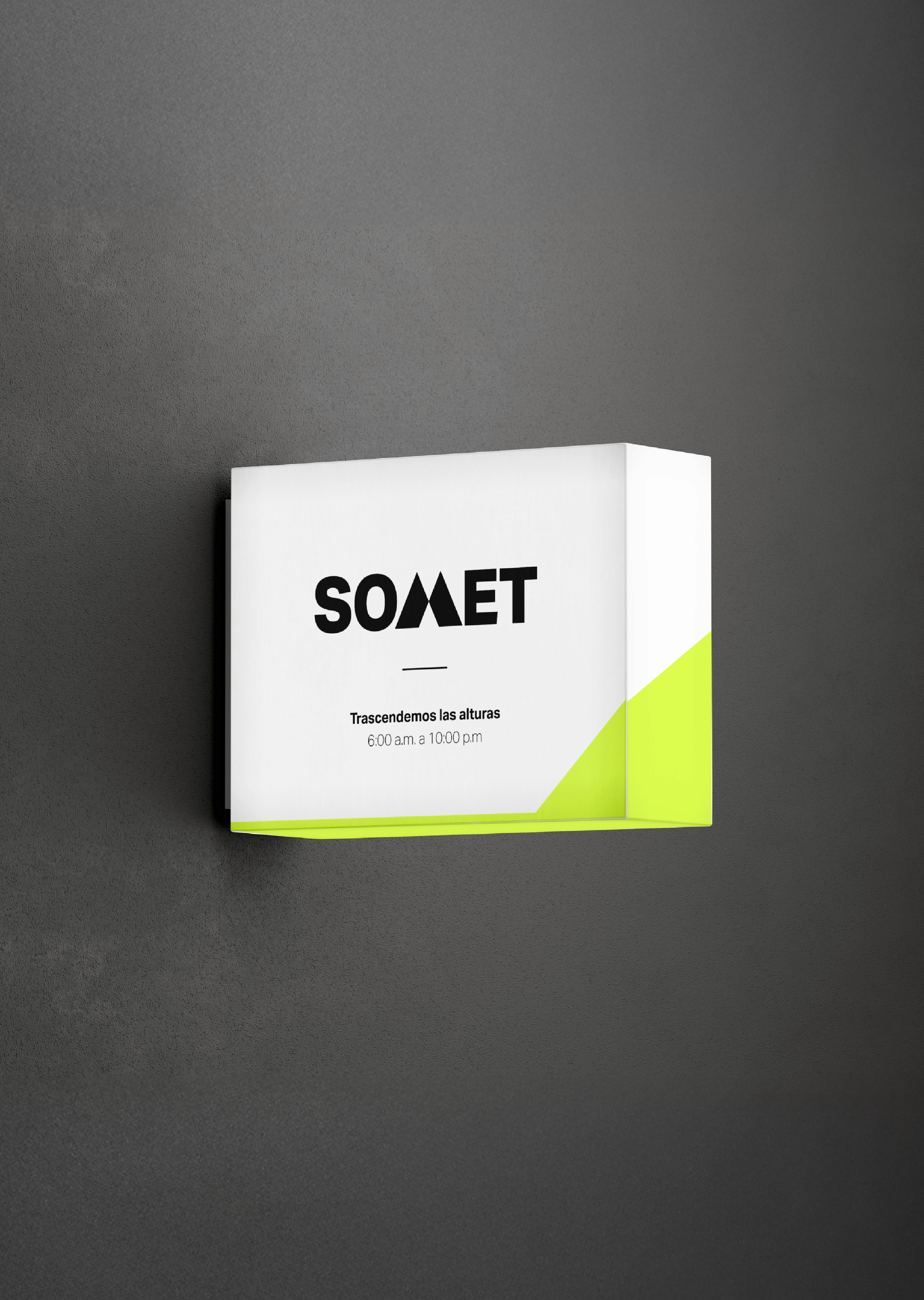 Somet - Branding and visual identity - Light Box