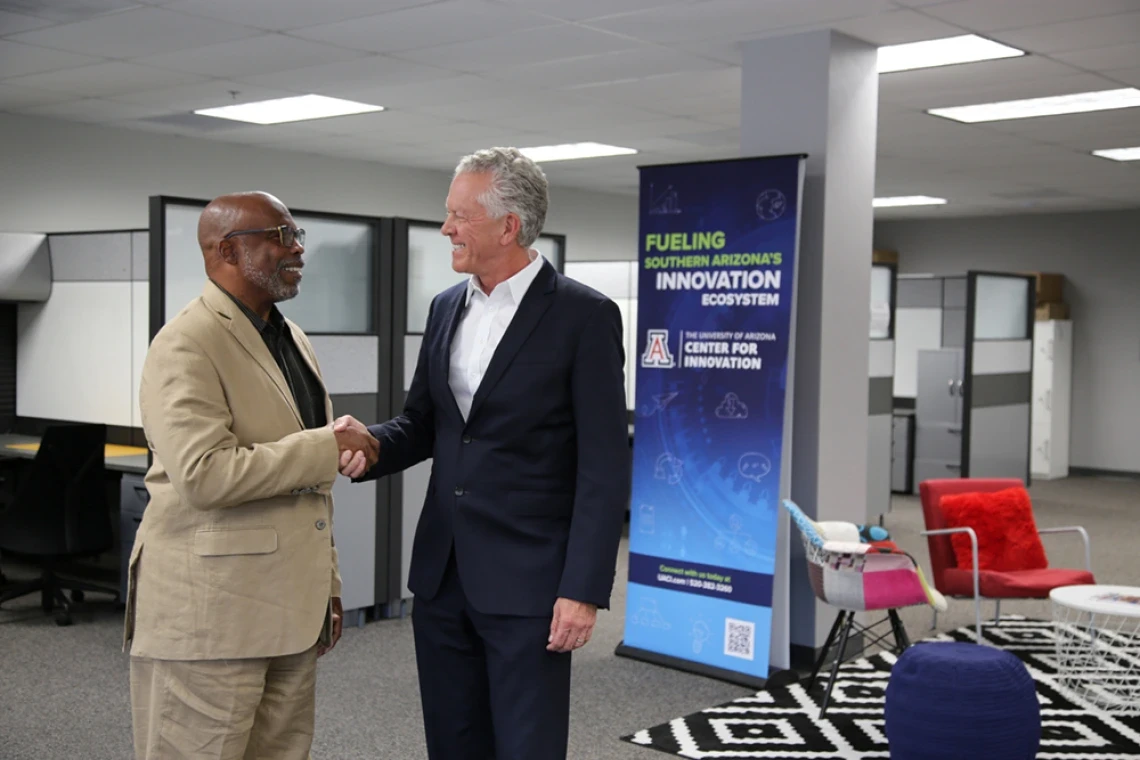 Left to right: Jeff Cary and Dr. Samuel Keim of Lifespan Digital Health.