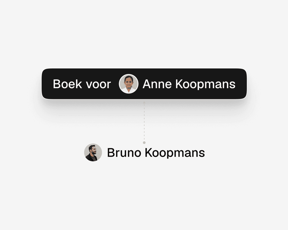 Laat ouders voor hun kinderen boeken, eenvoudig vanuit de app