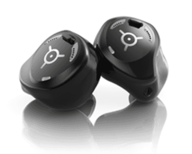 A pair of black earbuds

AI-generated content may be incorrect.