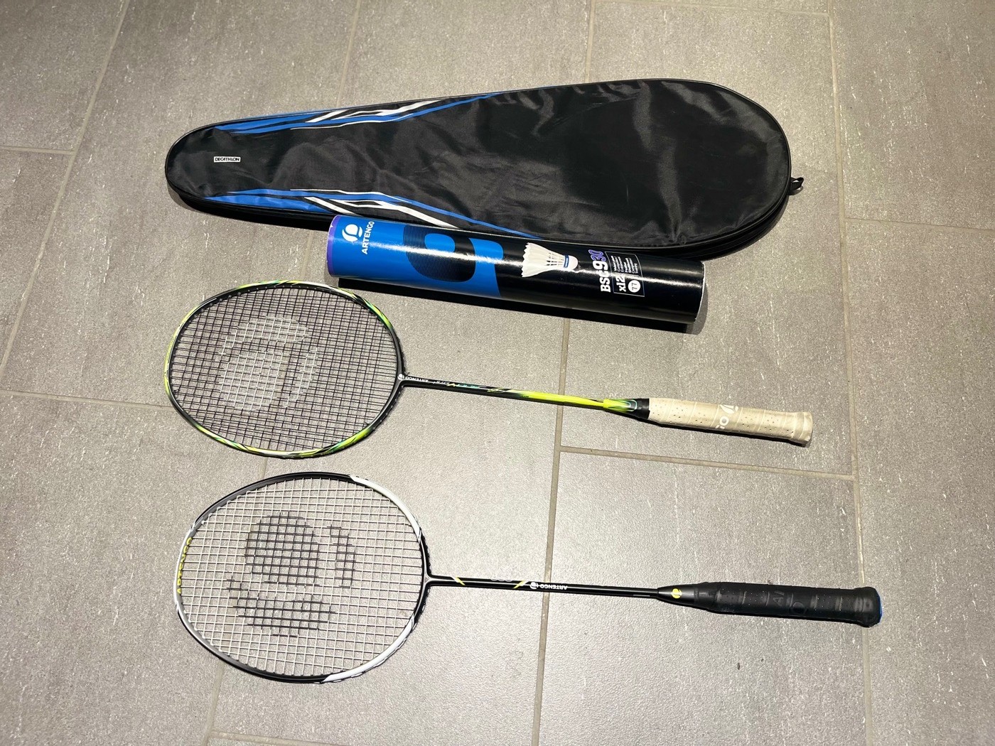 Ensemble raquettes de badminton