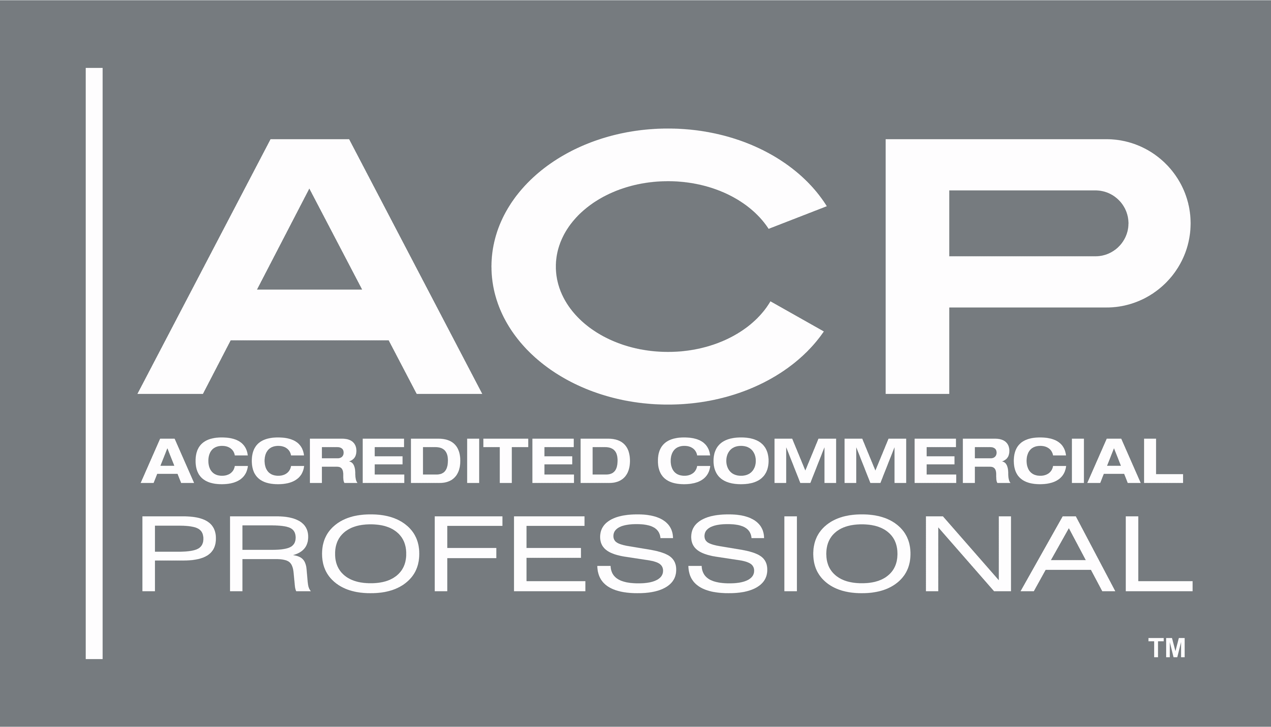 ACP Commercial Real Estate certification logo