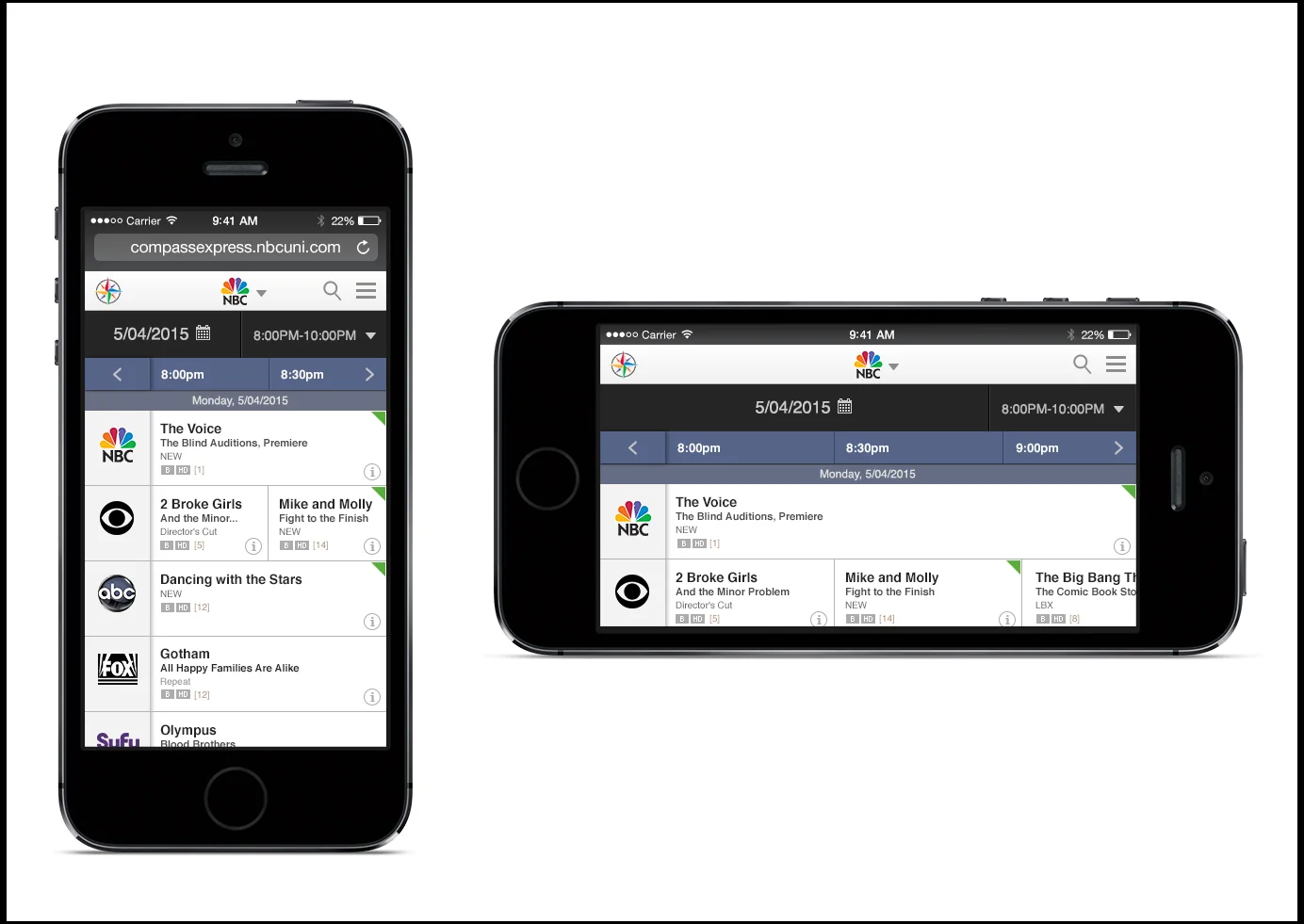 NBC Compass — mobile