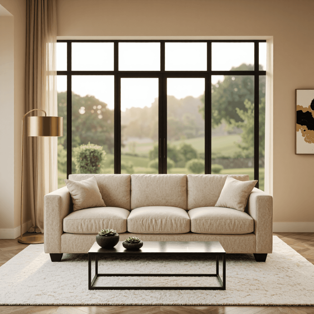 product photography of Home Furniture – Luxury Sofa