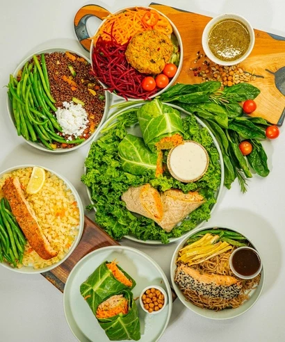 Something Green Grab and go fast food.