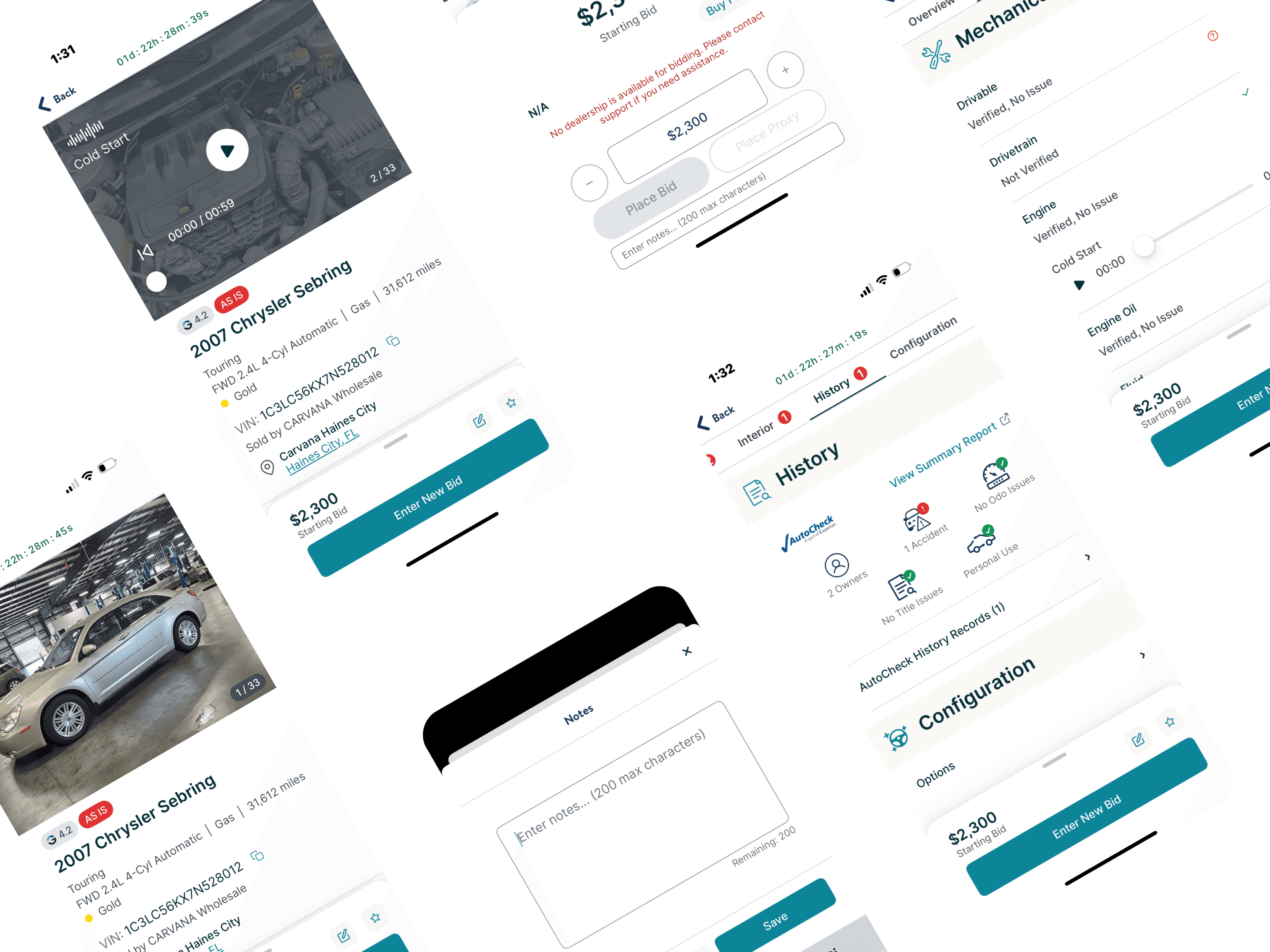 ADESA Clear wholesale auction marketplace interface