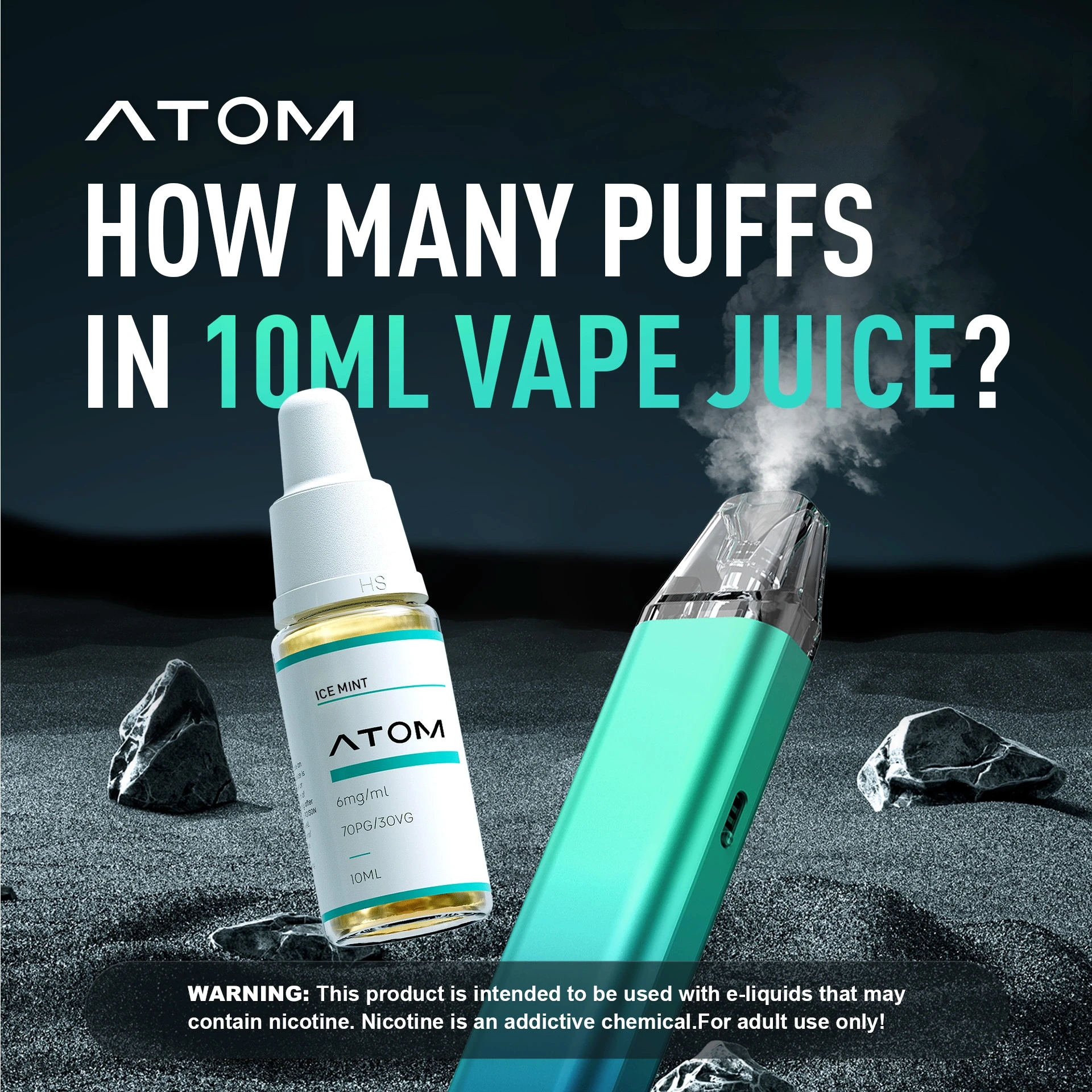 Atom-blog- cuántas inhalaciones hay en 10 ml de jugo para vapor