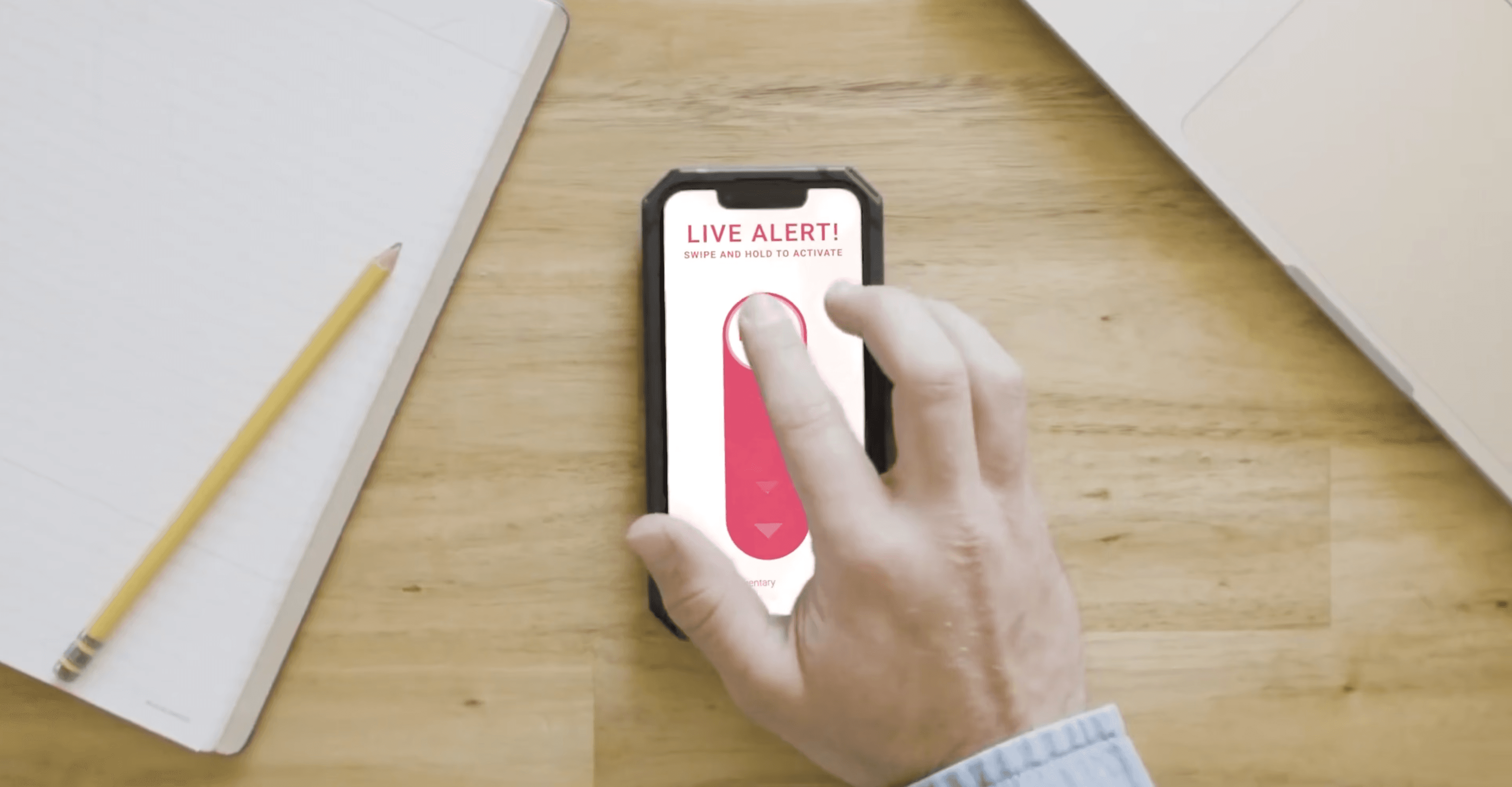 Image of Lifespot being used